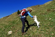 MONTE GARDENA (2117 m) dal Rif. Cimon della Bagozza, il 22 aprile 2015 - FOTOGALLERY